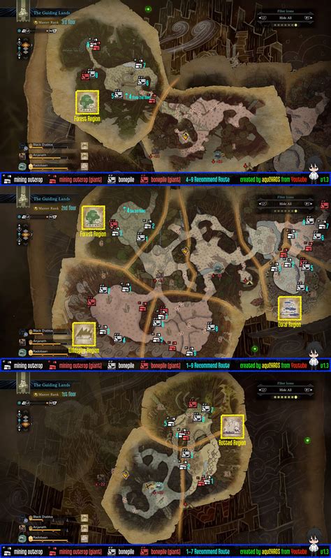 mhw guiding lands gathering locations.